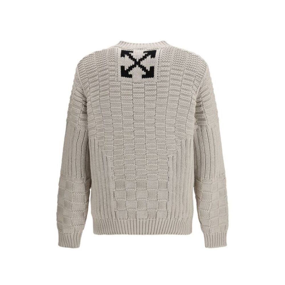 Off-White Men Arrow Cotton Sweater - Picture 7 of 7